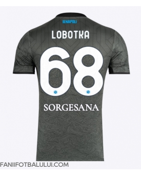 SSC Napoli Stanislav Lobotka #68 Tricou Fotbal Replică 2024-25 Barbati Treilea